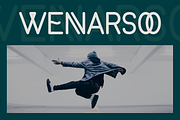 Wennarsoo Font, a Sans Serif Font by brahamb_design (Thumbnail 3 of 6)