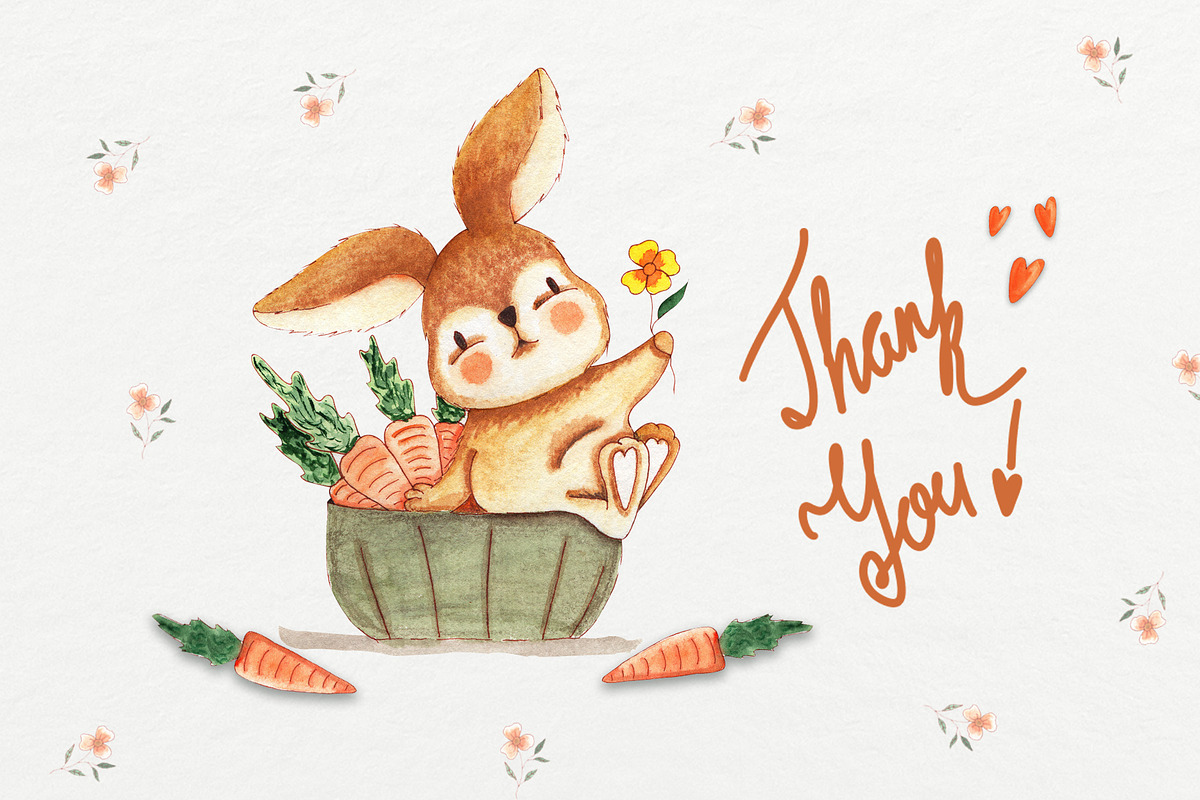 Bunny Camping Collection, an Illustration by TanataDesign (Photo 7 of 7)
