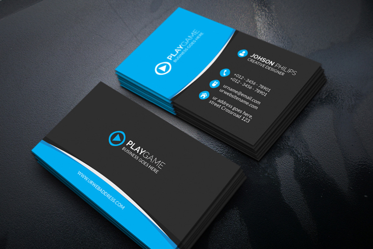 Simple Business Card, a Business Card Template by Creative_Arts (Photo 2 of 3)