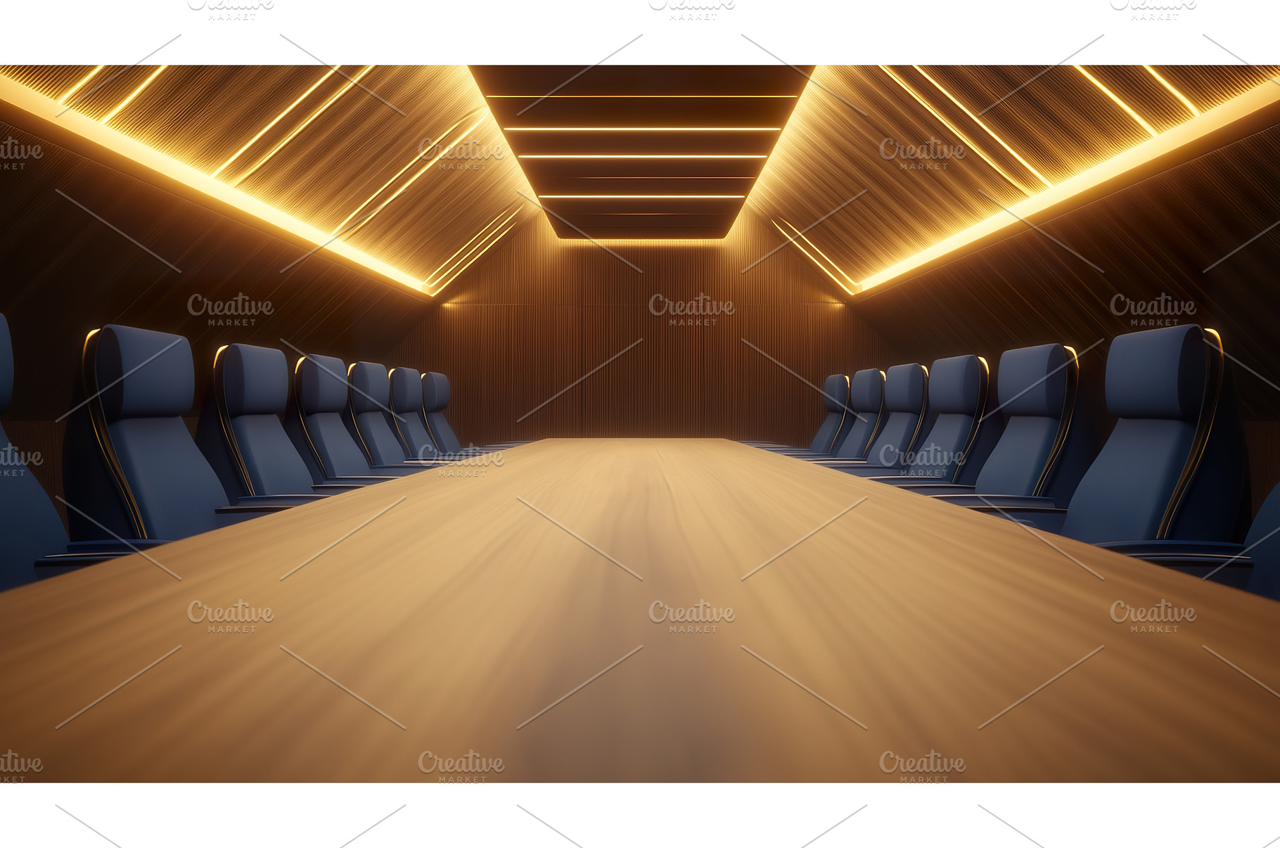 Modern empty corporate boardroom, a Business Photo by Lermont51