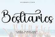 Bestiaries, a Handwritten Font by FreshTypeINK (Thumbnail 1 of 8)