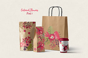 Colored Flowers Part 2, a Decorative Illustration by Bloomart Studio (Thumbnail 2 of 5)