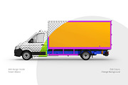 Box Truck Mockup Set, an Advertising Mockup by Country4k (Thumbnail 2 of 4)