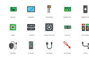 Computer Hardware Flat icons, an Icon by Vector Squad (Thumbnail 6 of 8)