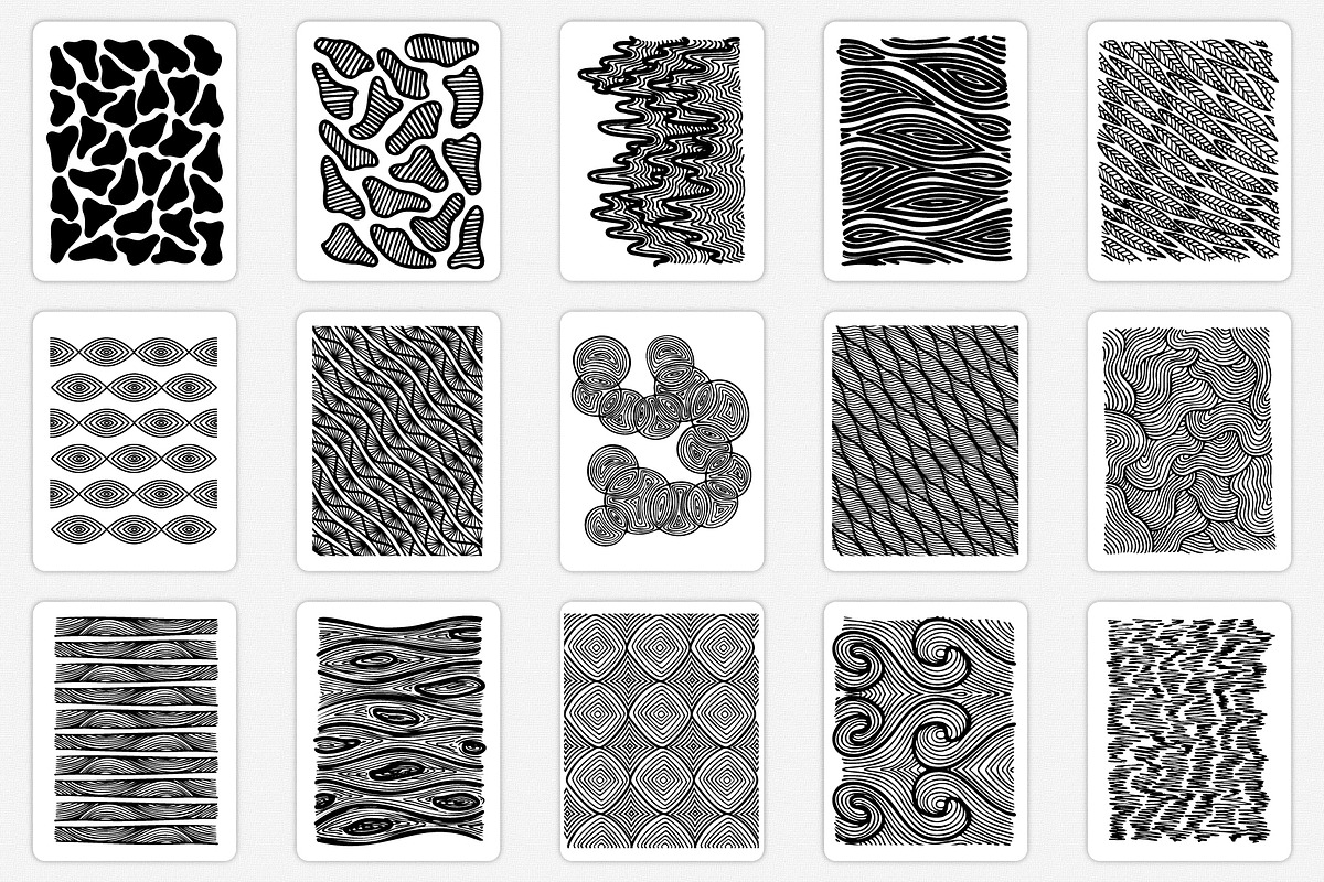 59 Patterned hand drawing, a Pattern Graphic by Pikgura (Photo 4 of 5)