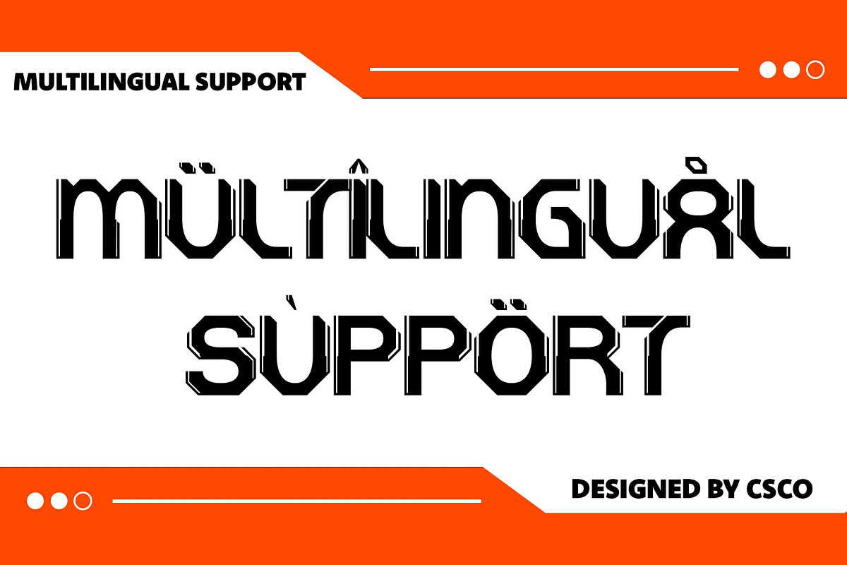 Stellen – Futuristic Font, a Sans Serif Font by Craft Supply Co. (Photo 2 of 8)