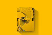 Bold Radial Typography Poster Set, a Poster Template by NJ Himel (Thumbnail 8 of 23)