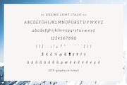 Dissimo Font Family (8 fonts), a Font by Verg Shop (Thumbnail 19 of 24)