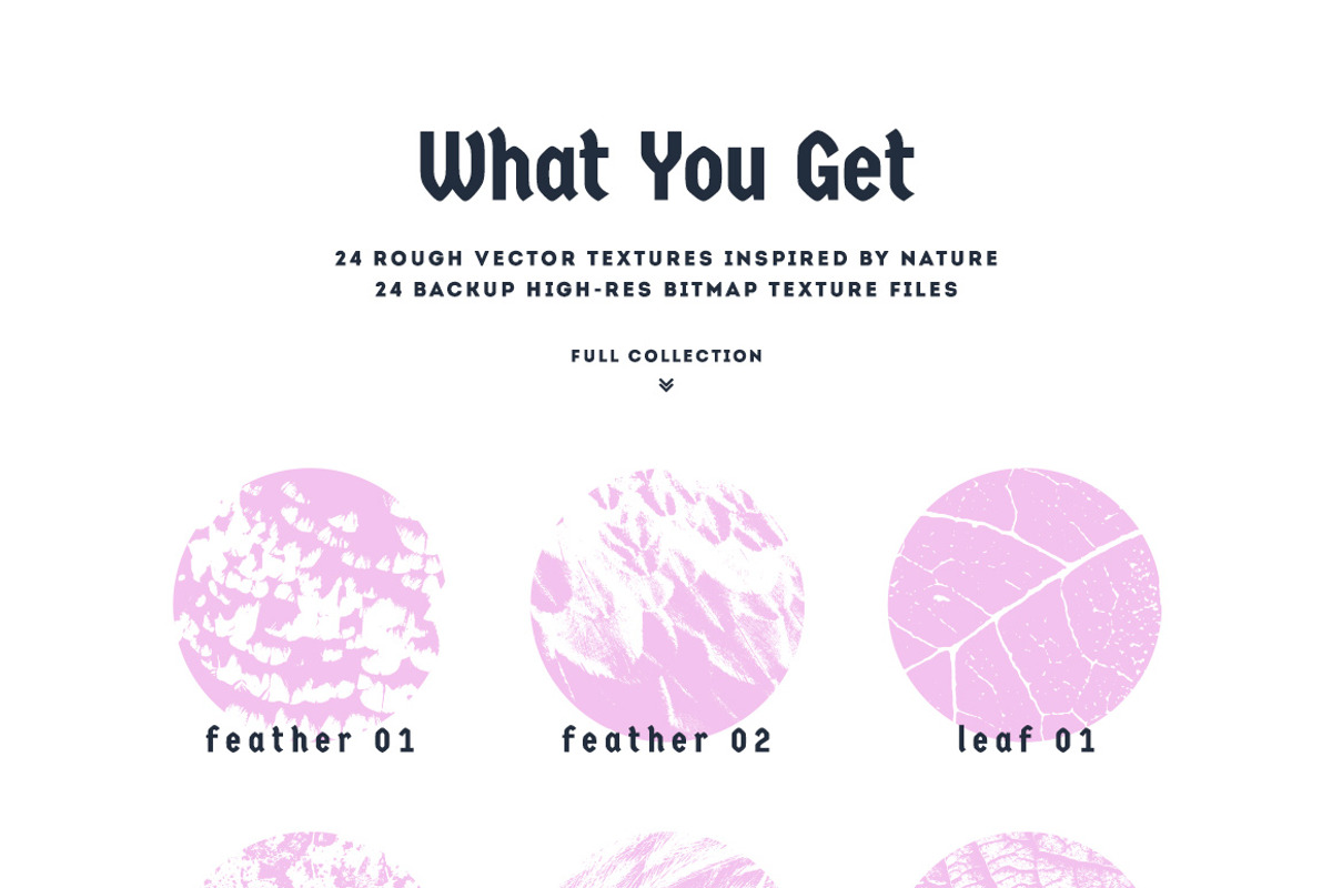 Natural Vector Textures | COMPLETE, a Texture Graphic by Elevens