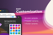 Nirwana HTML Landing Page Collection, a HTML Template by UInstrument (Thumbnail 4 of 19)