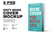 Soft Book Cover Mockup, a Product Mockup by Mockupfit (Thumbnail 1 of 14)