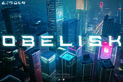 Digital Obelisk – A Cyberpunk Font, a Serif Font by Pathfinder Goods (Thumbnail 7 of 9)