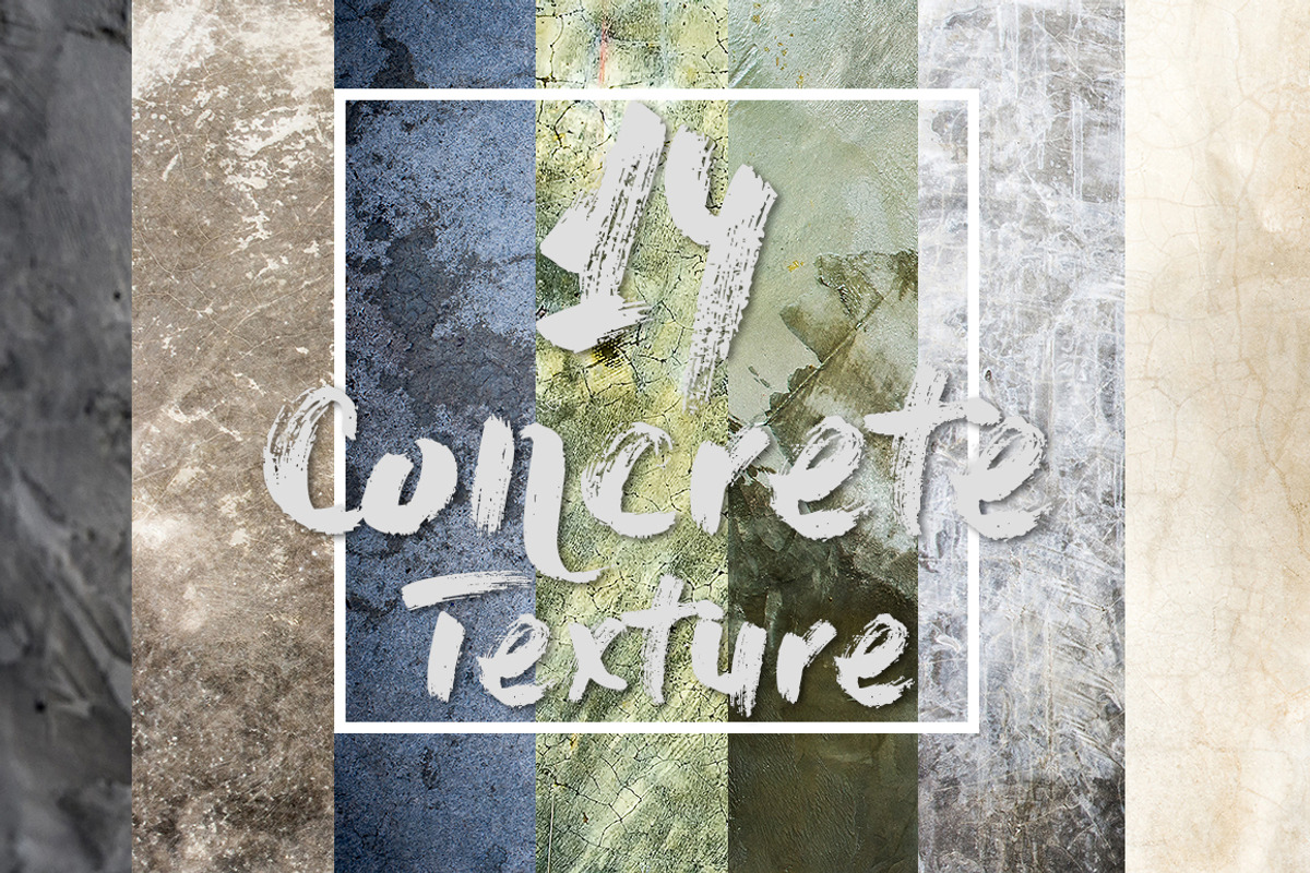 14 Concrete and Cement Textures Pack, a Texture Graphic by pongsakornjun (Photo 1 of 3)