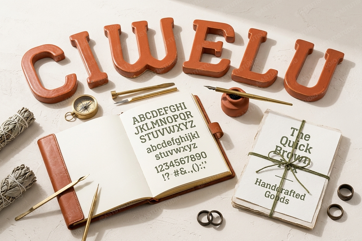 Ciwelu | A Sophisticated Serif, a Serif Font by Astuti Studio (Photo 18 of 25)