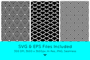 Geometric Patterns, a Pattern Graphic by HMJS Designs (Thumbnail 5 of 5)