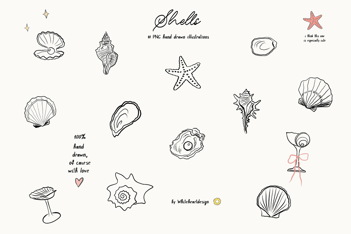 Hand Drawn Wedding Illustrations 300, an Object Graphic by whiteheartdesign (Photo 21 of 24)