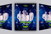 Saturday Night Party Flyer PSD, a Flyer Template by Posterfello (Thumbnail 4 of 5)