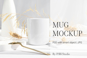 Mug Mockup Coffee Cup HRV, a Cups & Container Mockup by PawMockups