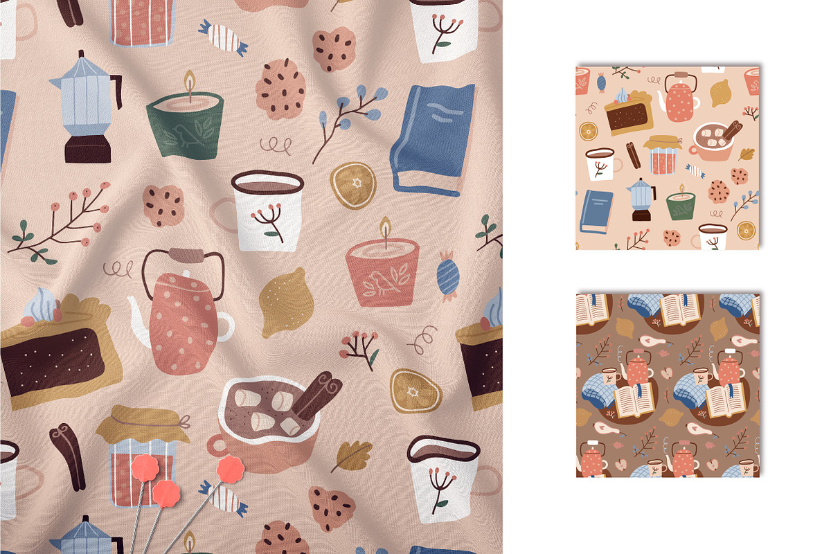 Cozy autumn: fall season graphic set, a Decorative Illustration by Lana Sham (Photo 10 of 14)