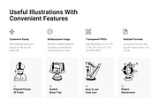 Bible Doodles Icon Pack, an Outline Icon by Prosymbols (Thumbnail 3 of 6)