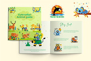 Cute Safari Animal Stickers, an Emoji Icon by Vectors Market (Thumbnail 4 of 9)