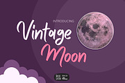 Vintage Moon Marker Font, a Font by YandiDesigns (Thumbnail 1 of 4)