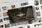 Coffee Shop Google Slides Template, a Presentation Template by fluffstudio (Thumbnail 1 of 5)