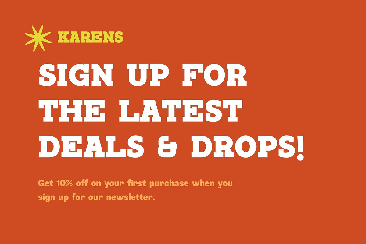Karens - Modern Slab Serif Typeface, a Slab Serif Font by Font Kingdom (Photo 2 of 6)