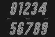 CS Antibes Slitscan, a Sans Serif Font by Craft Supply Co. (Thumbnail 5 of 8)