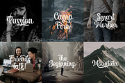Wishteria, a Script Font by Arterfak Project (Thumbnail 4 of 9)