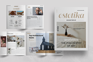 Lifestyle Magazine Layout, a Magazine Template by Boris Cupac