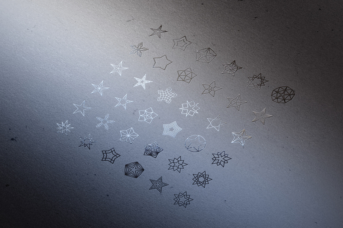 Gold Glitter Patterns, a Pattern Graphic by Amovitania (Photo 8 of 9)