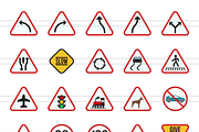 166 Signs Flat Icons, an Outline Icon by IconBunny (Thumbnail 2 of 6)