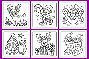 Cozy Christmas Coloring Book, a Seasonal Illustration by Coco Bloom (Thumbnail 4 of 4)