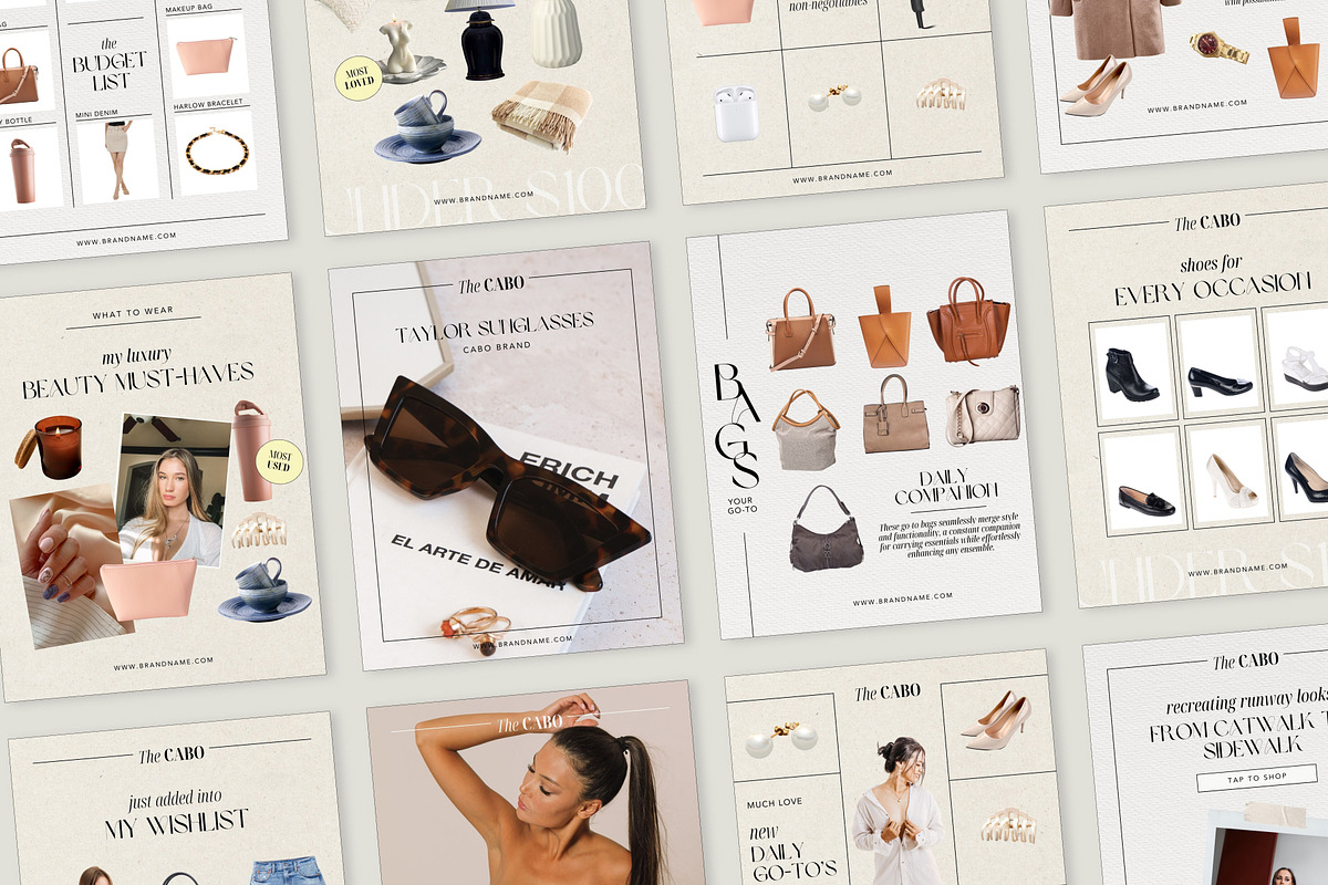 CABO | LTK & Social Media Bundle, a Social Media Template by Studio Mayde (Photo 5 of 8)
