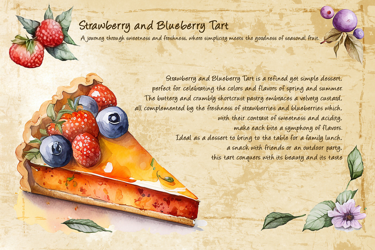 Collection of sweet baked goods, a Food Illustration by Giordano Aita Graphics (Photo 1 of 3)