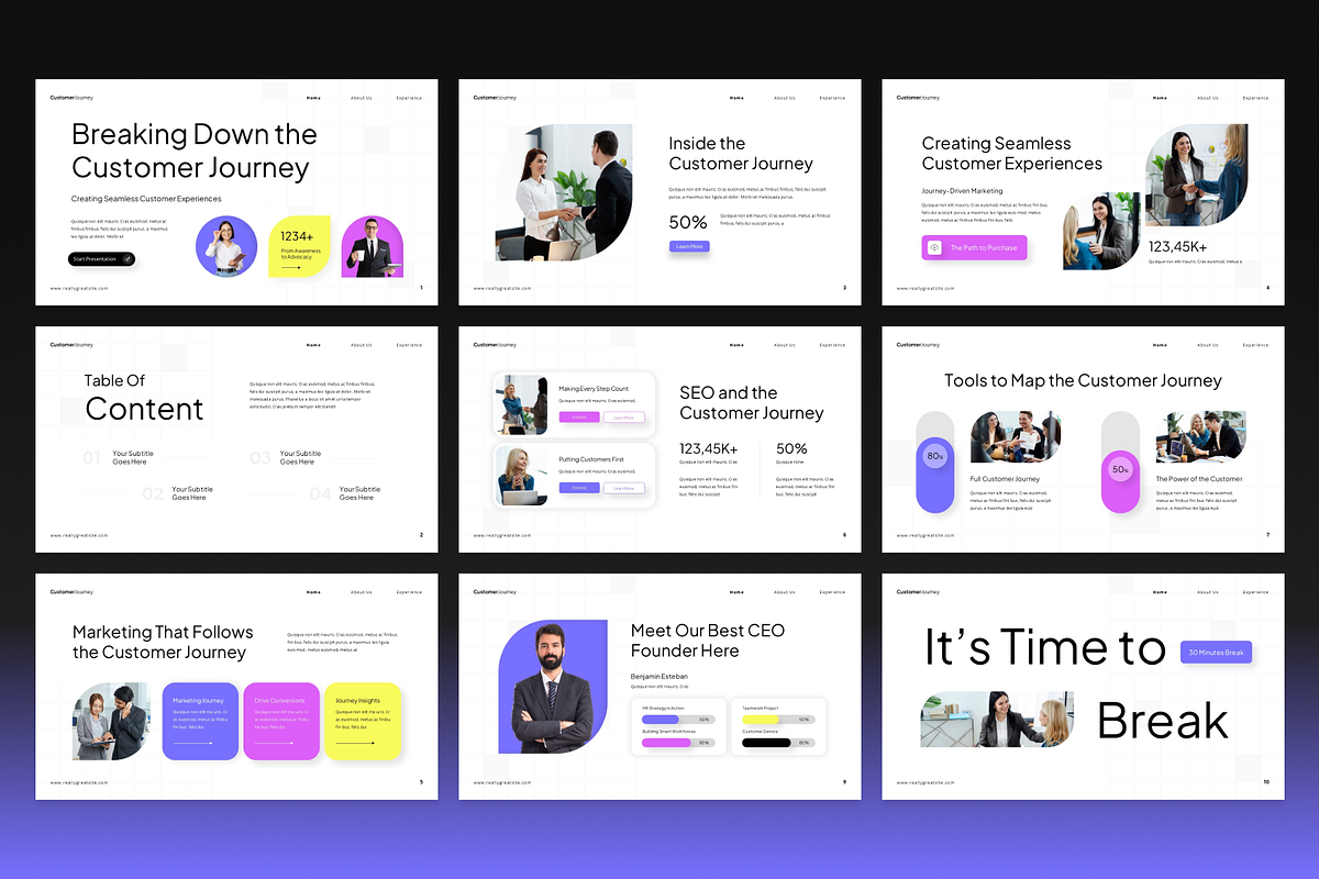 Customer Journey Presentation preview 2