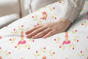 Little Ballerina Watercolor Clipart, an Animal Illustration by natalisart (Thumbnail 12 of 13)