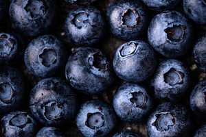Ripe blueberry berries background, a Food & Drink Photo by Yulia Furman