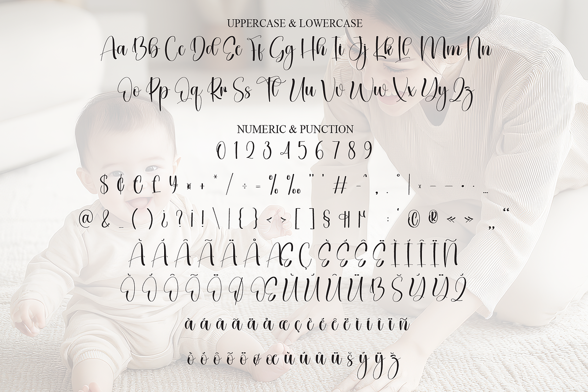 Babysitter | Script Font, a Handwritten Font by Scratchones (Photo 7 of 9)