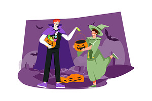 M538_ Halloween Illustration