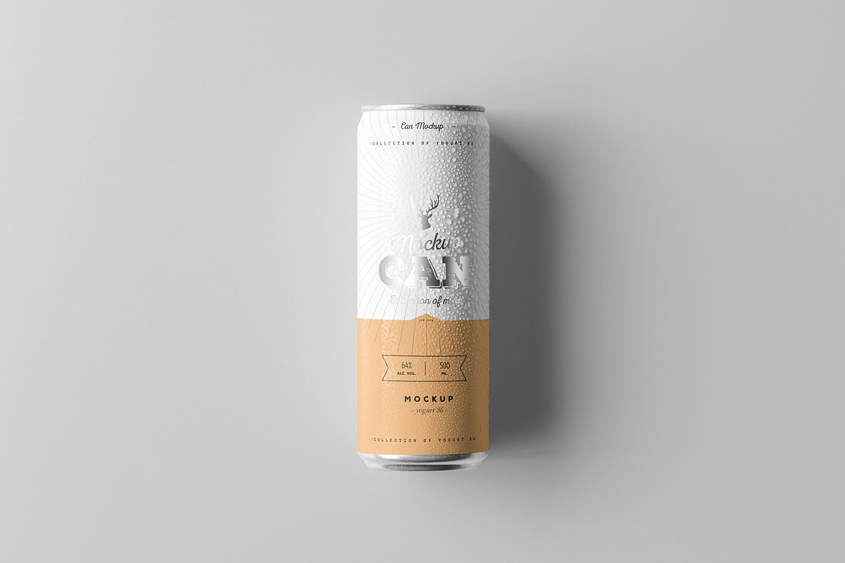 Can Mock-up 5, a Cups & Container Mockup by Yogurt86 (Photo 13 of 14)