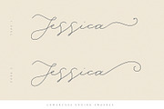 Pistachio script, a Script Font by Creamy Script (Thumbnail 5 of 7)