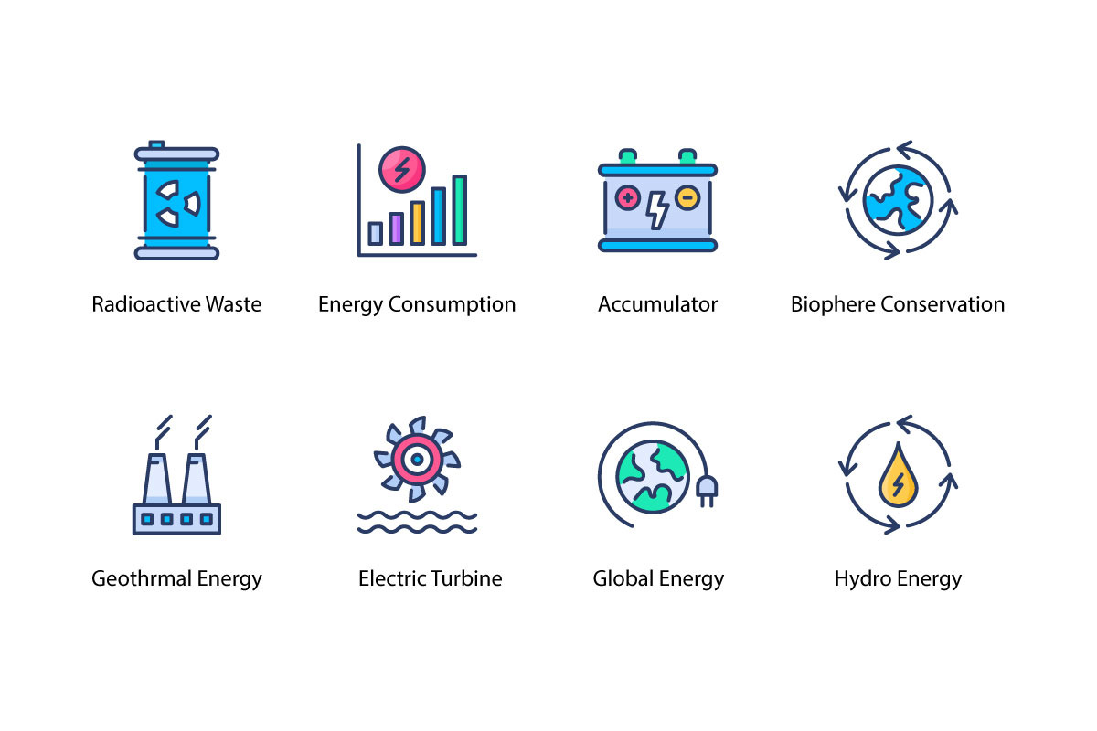 64 Power And Energy icons, an Outline Icon by vectorstank (Photo 9 of 10)