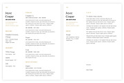 Times - Resume and Cover Letter, a Resume Template by Sleeper Labs (Thumbnail 2 of 5)