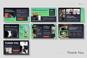 Monthly Report Powerpoint Template, a Presentation Template by fluffstudio (Thumbnail 4 of 4)