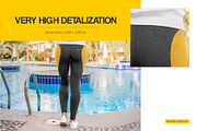 Leggings Mockup Set, a Bottom Mockup by Country4k (Thumbnail 2 of 4)