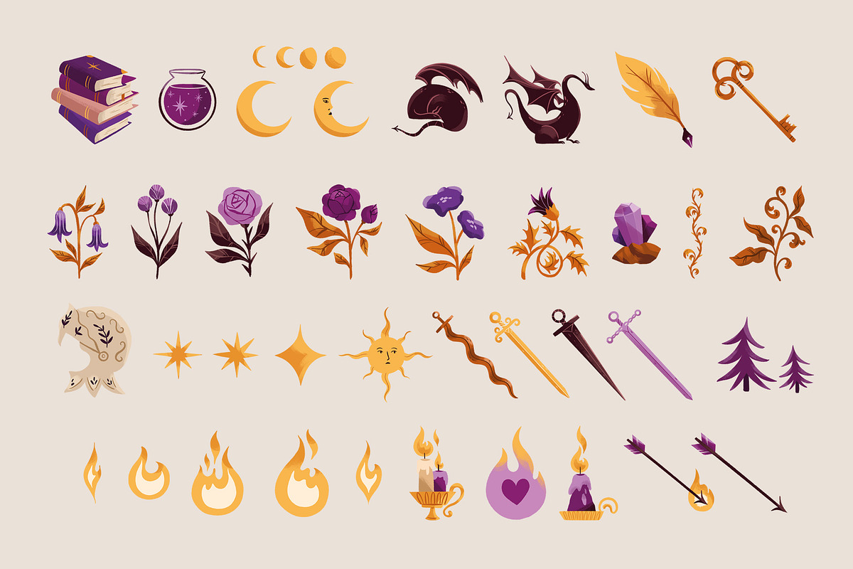Medieval Fantasy Illustrations, a Decorative Illustration by The Creative Butternut (Photo 10 of 10)