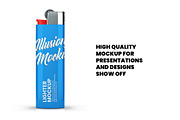 Glossy Lighter Mockup, an Advertising Mockup by Illusiongraphic (Thumbnail 2 of 10)
