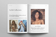Fashion Lookbook Magazine Template, a Magazine Template by E-Type (Thumbnail 4 of 7)